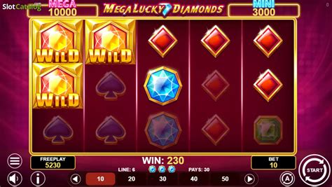Mega Lucky Diamonds Slot Grátis